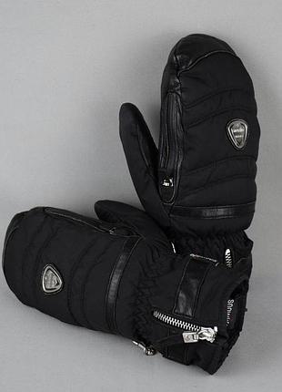 Рукавиці жіночі snowlife super soft heated mittens чорні непромокаючі оригінал розмір m                             hestra savior zanier reusch leki