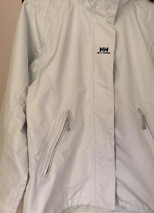 Вітрівка helly hansen біла з капюшоном 3