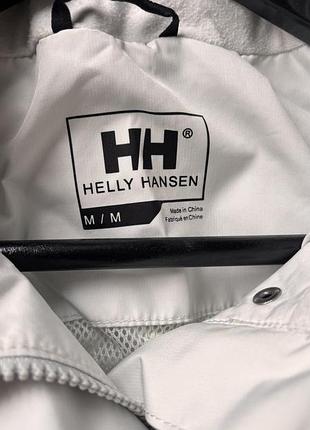 Вітрівка helly hansen біла з капюшоном 4