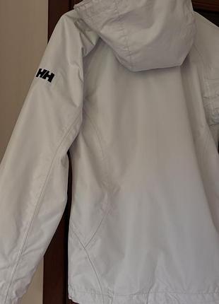 Вітрівка helly hansen біла з капюшоном 7