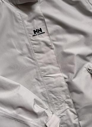 Вітрівка helly hansen біла з капюшоном 2
