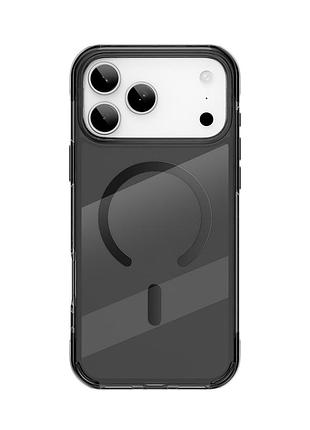 Чохол для смартфона wiwu titanium mcc-702 for ip17 pro 6.3'' transparent black