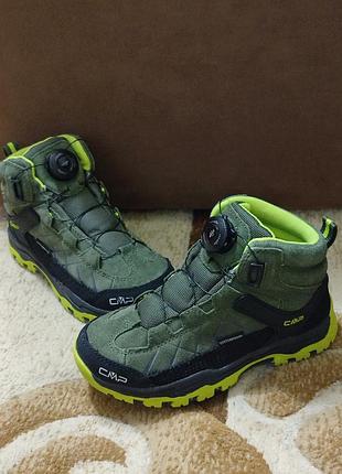 Черевики cmp kiruna mid figo fleece wp waterproof. 33 розмір, мембраною