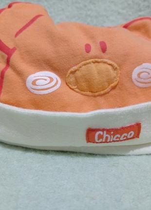 Итальянская хлопковая двойная шапочка chicco