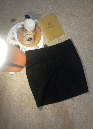 Міні-спідниця dorothy perkins чорна, розмір 40 euro