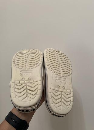 Сандалі crocs білі розмір 36-37 4