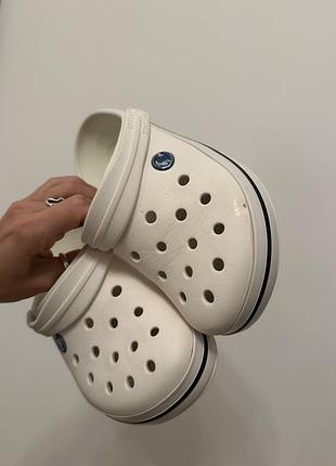 Сандалі crocs білі розмір 36-37 5