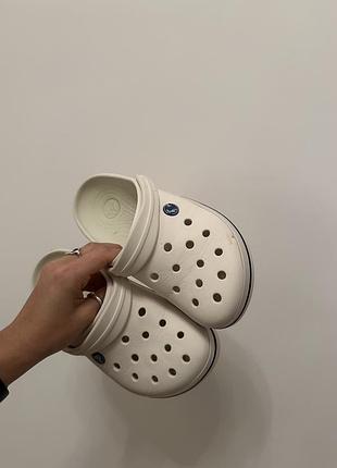 Сандалі crocs білі розмір 36-37