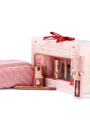 Набір для губ charlotte tilbury pillow talk everyday icons подарунковий / подарунок
