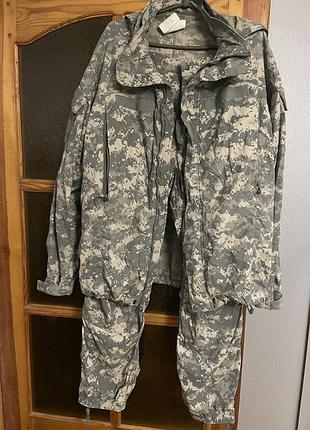 Комплект військової форми acu soft shell армії сша камуфляж ucp