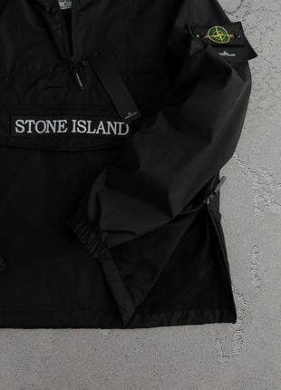 Ветровка stone island s-xxxl в черном цвете