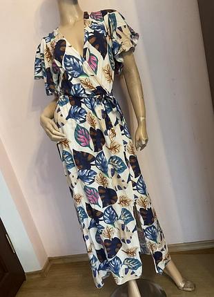 Італійська бутікова довга сукня /s- m/ brend musthaves& elja