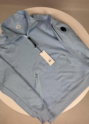 Свитшот c.p. company голубого оттенка, m, l, xl, xxl, новый