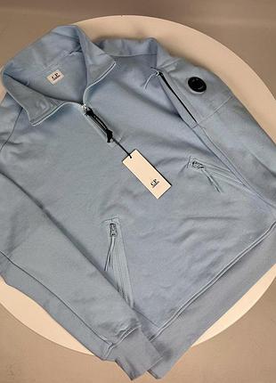 Свитшот c.p. company (голубой), размеры m, l, xl, xxl, новый