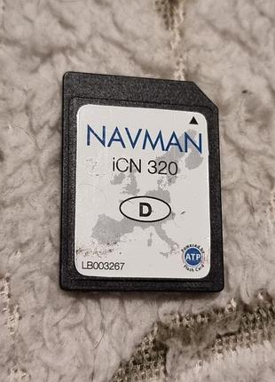 Картка пам'яті 384 мб (sic!) mmc navman 9.33/11.0 ммс 256 512 sd af384hmp