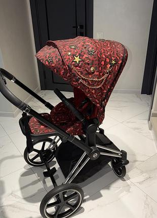 Прогулянкова коляска cybex з принтом 2