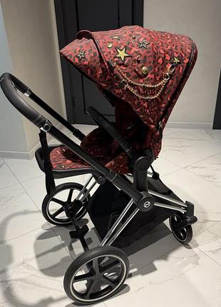Прогулянкова коляска cybex з принтом 3