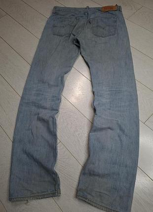 Джинси levi's 501 чоловічі джинси базові штани левайс w33 l34