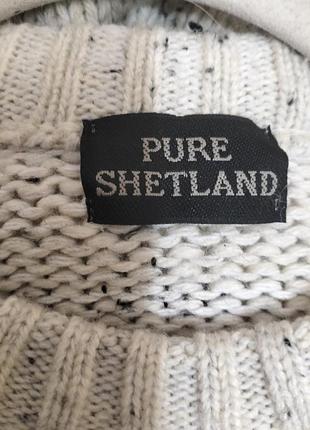 Свитер шерстяной pure shetland 3