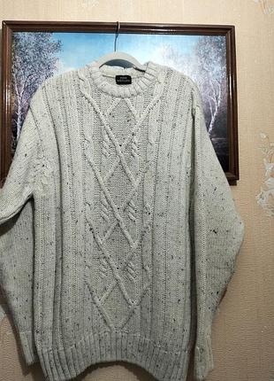 Свитер шерстяной pure shetland