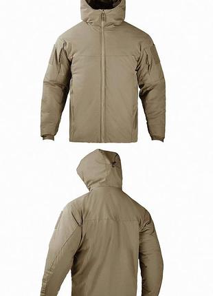 Зимова куртка утеплена tactics armor 5.0 койот s-3xl