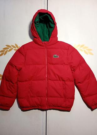 Lacoste куртка размер 14 лет, рост 164 см. подойдет на девушку или невысокого парня.