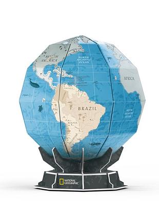 3d пазл cubicfun scratch globe земна куля 2