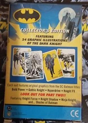 Игральные карты batman, part one