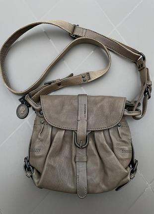 Шкіряна сумка aunts & uncles (pure leather) / сумка крос-боді через плече