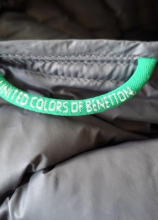 Пуховик/90%пух 10%перо/пальто /демисезон/benetton 9