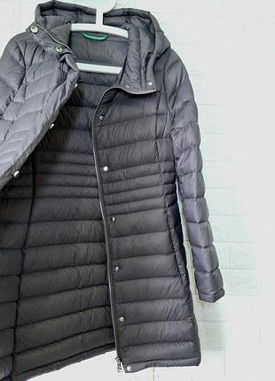 Пуховик/90%пух 10%перо/пальто /демисезон/benetton 6