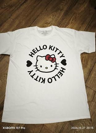 Hello kitty футболка размер xl