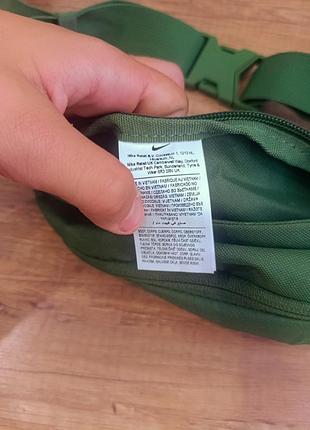 Поясна сумка nike салатова нова 2