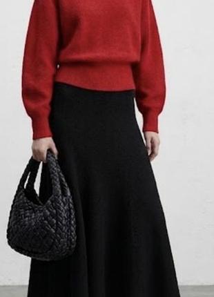Шикарна вовняна спідниця uniqlo!