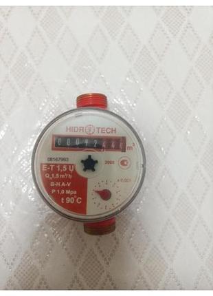 Лічильник води hidrotech e-t 1,5 u