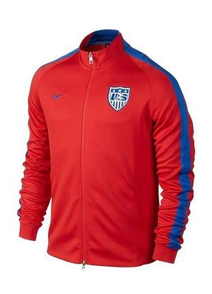 Новая сток оригинальная спортивная куртка кофта мастерка олимпийка nike usa n98 authentic track jacket.хл
