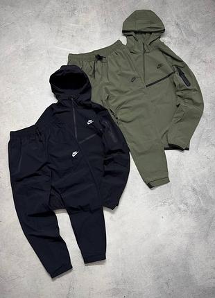 Нейлоновий костюм nike tech fleece