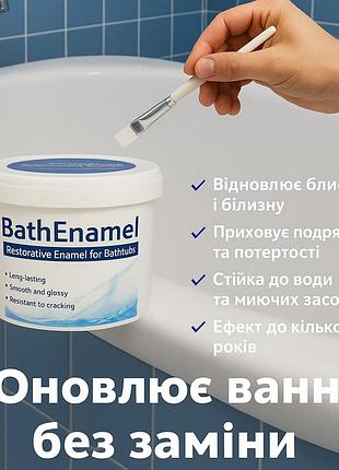 Bathenamel - специальная эмаль для реставрации ванн.