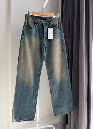 Джинси straight zara
