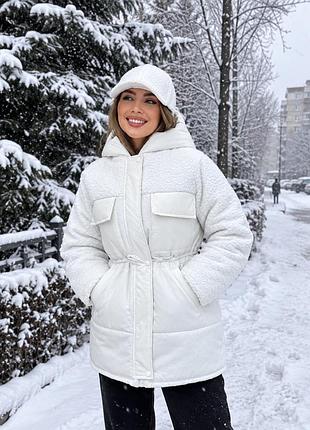Зимова куртка барашек 💙💙💙