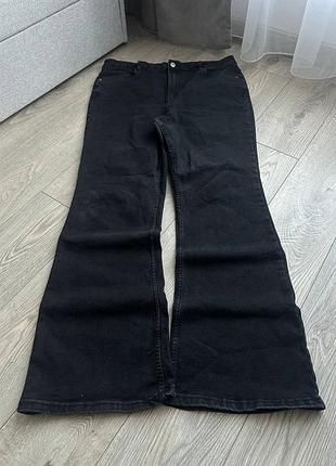 Джинси кльош archive denim чорні 3