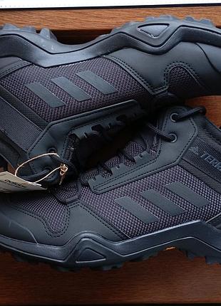 Черевики adidas terrex ax3 mid gore-tex мембрана bc0466 оригінал нові р.40.5 чорні