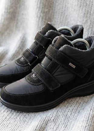 Теплые зимние ботинки ara gore-tex (португалия, 41 размер, стелька 27 см)
