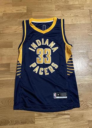 Баскетбольная майка нба индиана пэйсерс тёрнер nba basketball vintage jersey nike indiana pacers myles turner футболка champion спортивная adidas