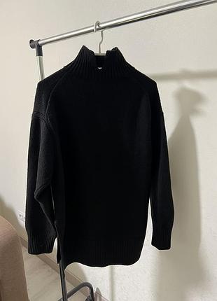 Светр h&m чорний класичний