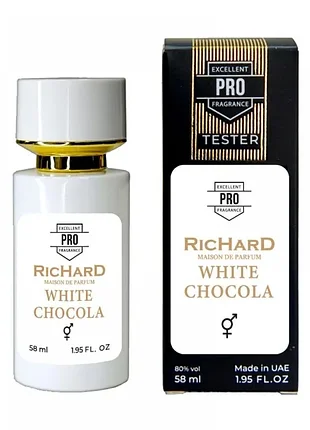 Духи унисекс#ard white chocola tester pro 58 мл - сладкий шоколадно-ванильный аромат (22662)