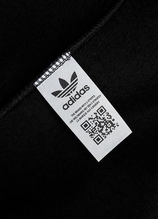 Черный зимний костюм adidas мужской свитшот и штаны