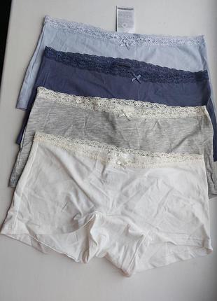 Набір 4шт трусики шортики h&m розмір 158-164