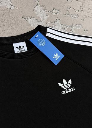 Костюм adidas мужской зимний черный: свитшот и штаны