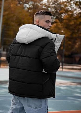 Зимняя черно-белая куртка haipp eclipse s-xl